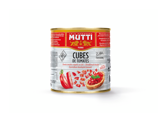 Mutti tomaattikuutiot 2450g/1500g