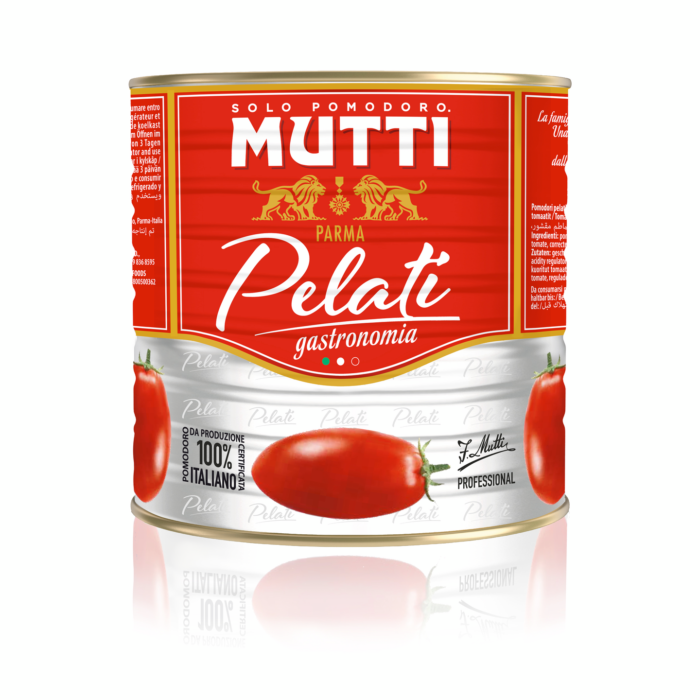 Mutti Kuorittu tomaatti 2500/1650g