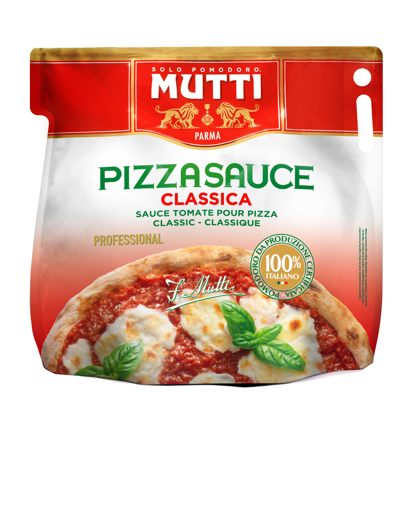 Mutti pizzakastike classic 5kg pussi