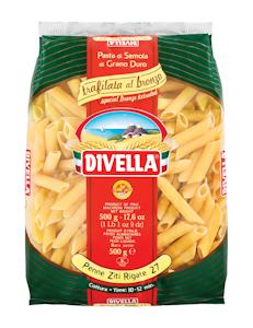 Divella Penne Ziti Rigate al Bronzo 500g