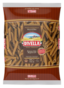 Divella Täysjyvä Penne Ziti Rigate pasta 500g