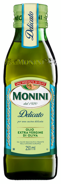 Monini ekstra neitsyt oliiviöljy 250ml Delicato