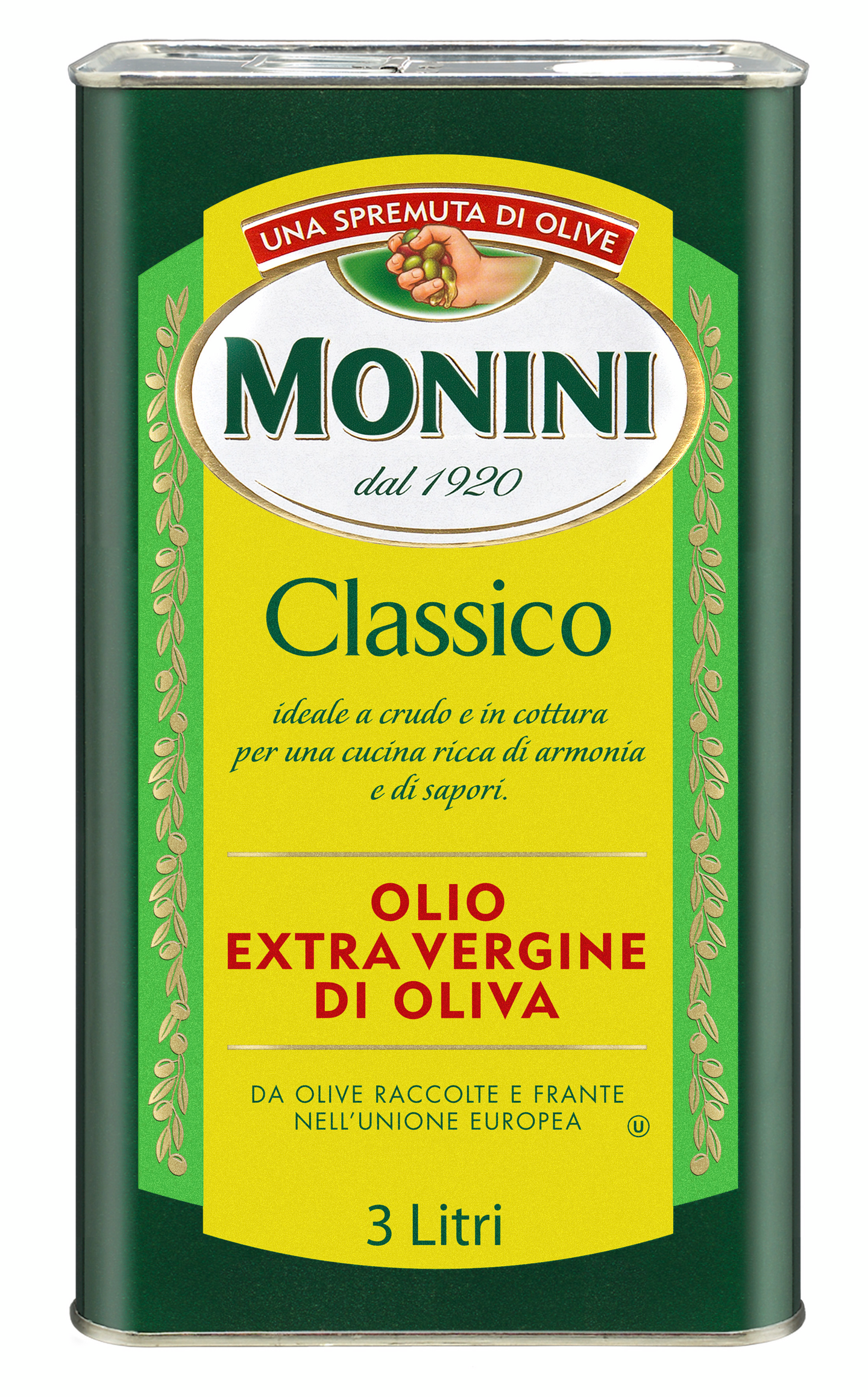 Monini Classico Extra virgin neitsytoliiviöljy 3000ml