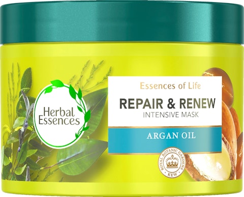 Herbal Essences hiusnaamio 450ml Repair & Renew Intensive Mask Argan Oil