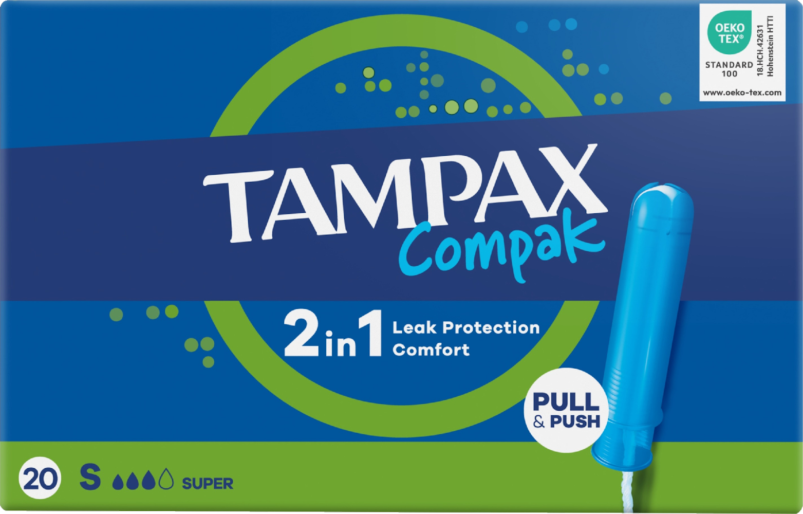 Tampax tamponi 20kpl Compak Super — HoReCa-tukku Kespro