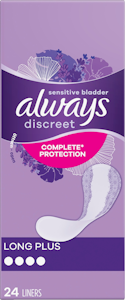 Always Discreet inkontinenssisuoja 24kpl Long Plus