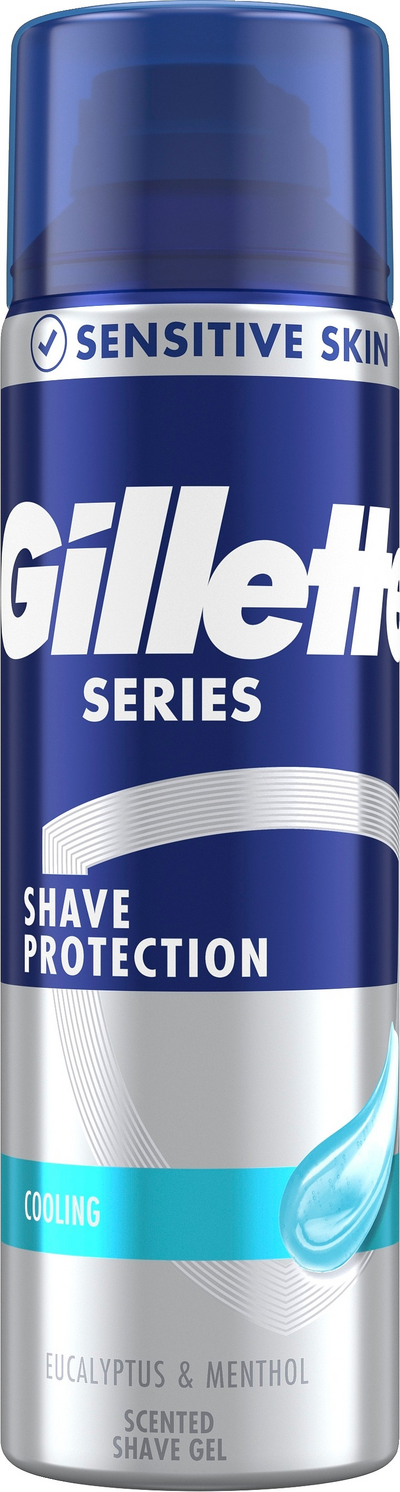 Gillette Series parranajogeeli 200ml Cooling Eucalyptus