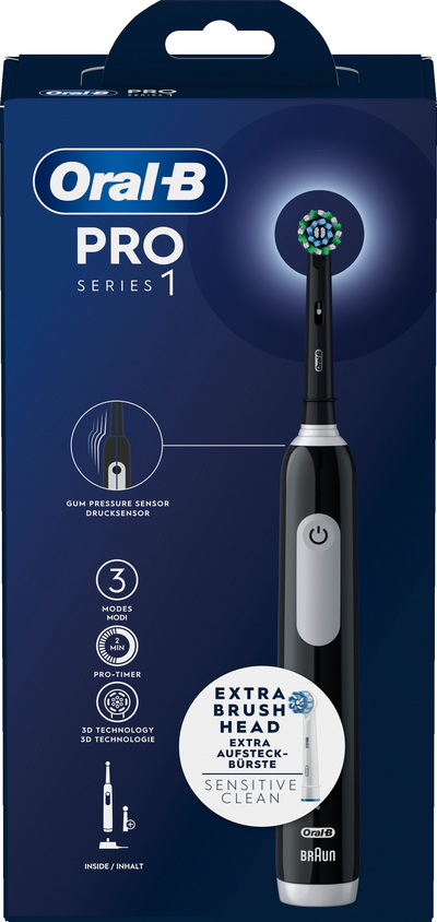 Oral-B Pro Series 1 -sähköhammasharja, musta