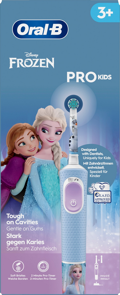 Oral-B Vitality Pro Kids 3+ Frozen -sähköhammasharja + lisävaihtoharja