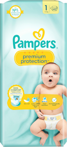 Pampers Premium Protection teippivaippa S1 2-5kg 42kpl