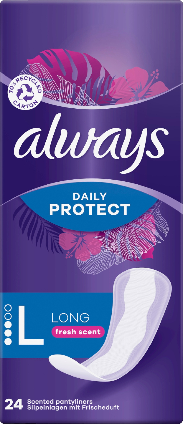 Always Daily Protect Long pikkuhousunsuoja 24kpl