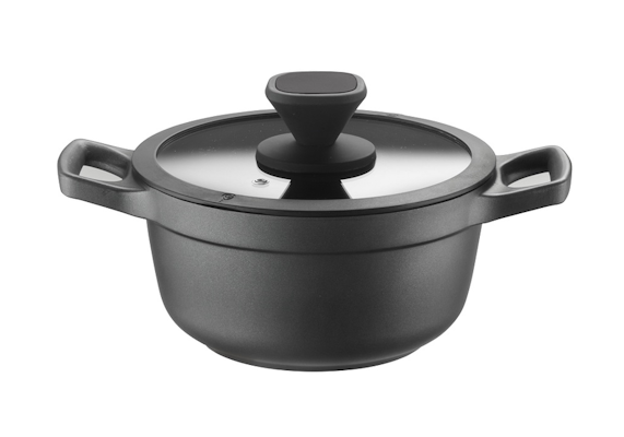 Pro kattila + kansi 4,2l alumiini Ø24cm, pinnoitettu, induktiolle