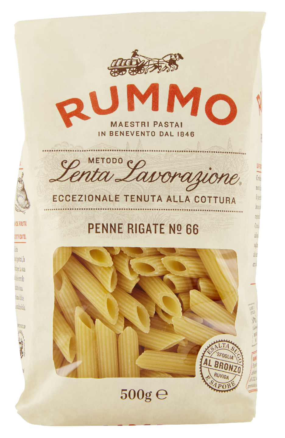 Rummo penne rigate No 66 500g | K-Ruoka Verkkokauppa