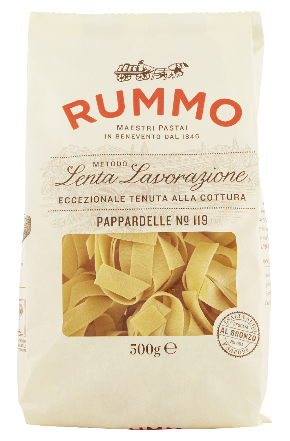 Rummo Pappardelle No119 pasta 500g — HoReCa-tukku Kespro