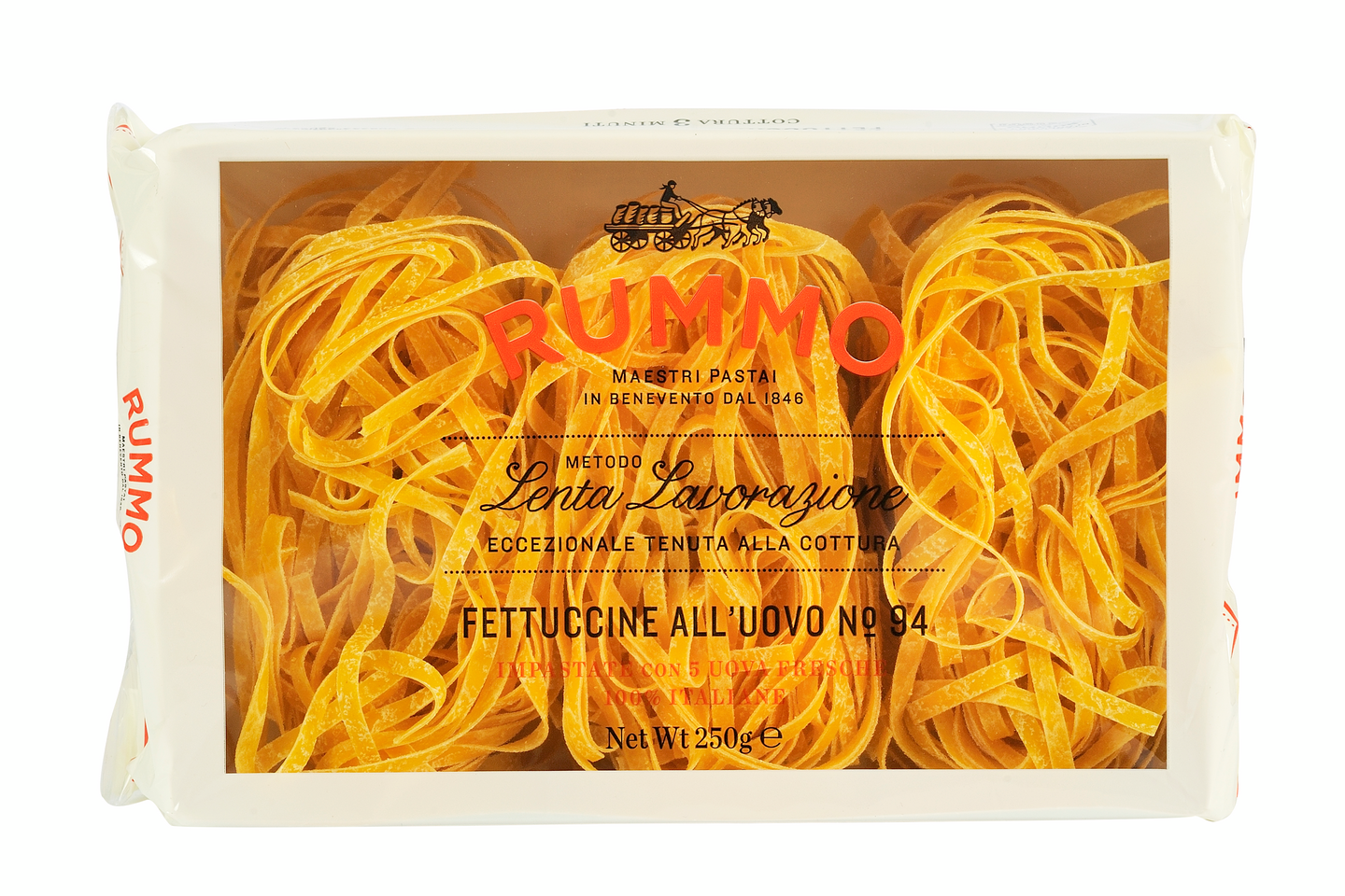 Rummo Fettuccine all'uovo pasta no94 250g | K-Ruoka Verkkokauppa