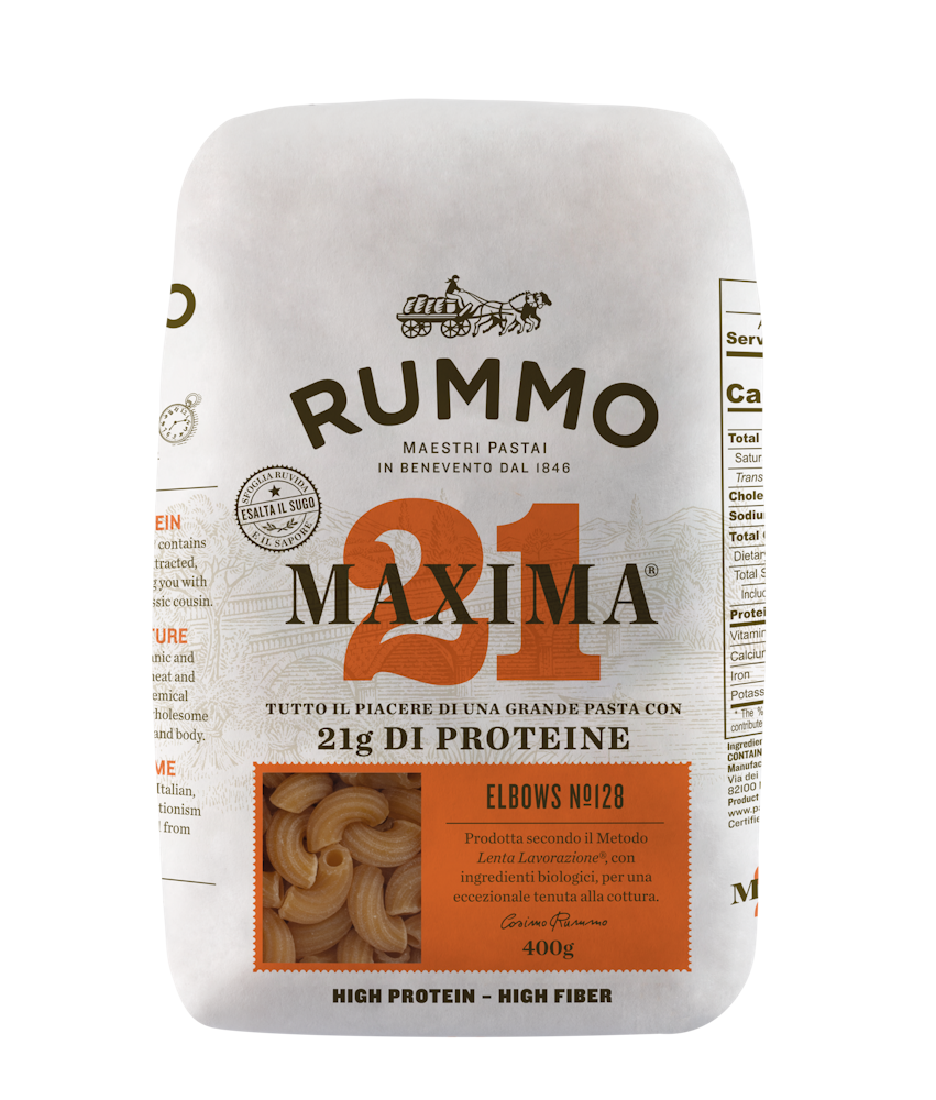 Rummo Maxima Elbows no128 400g luomu - HoReCa-tukku Kespro