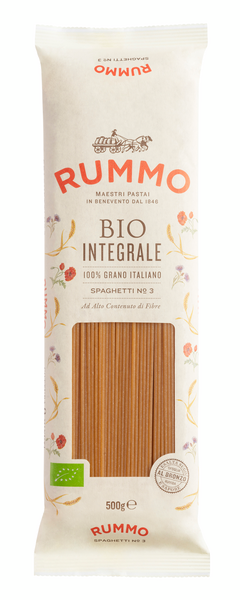 Rummo Luomu Täysjyvä Spaghetti No3 500g