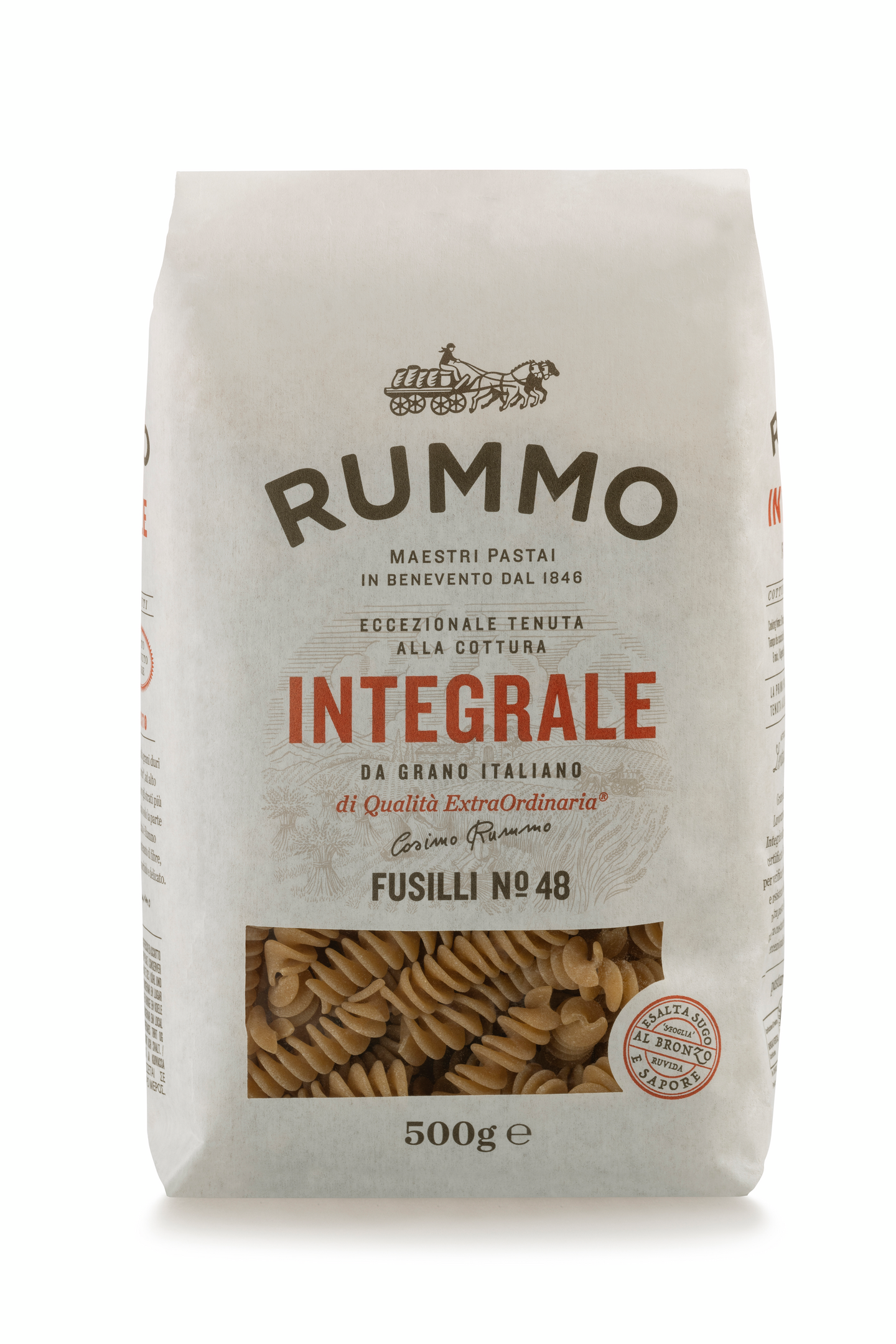 Rummo Täysjyvä Fusilli No48 500g