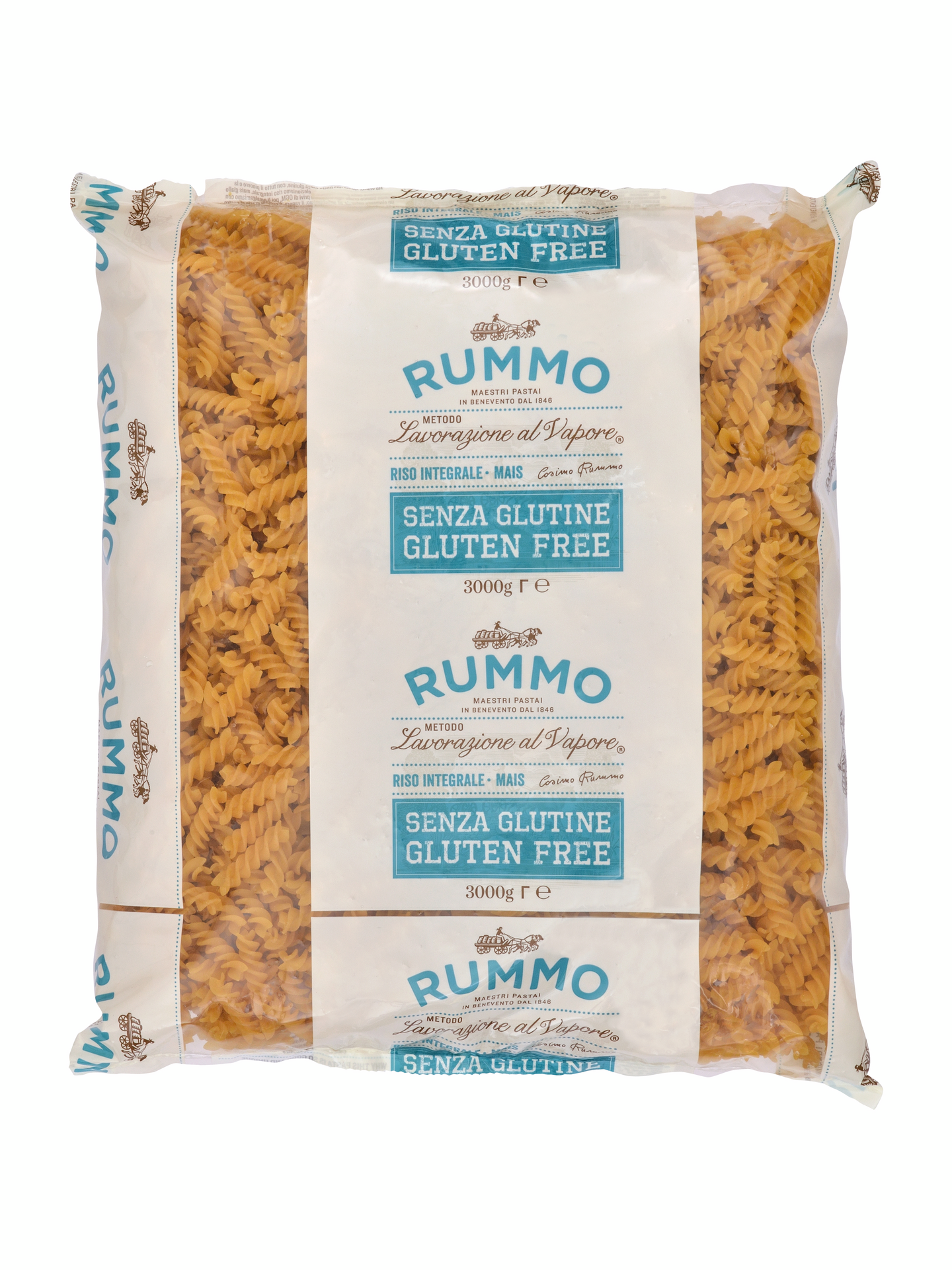 Rummo gluteeniton fusilli pasta 3kg