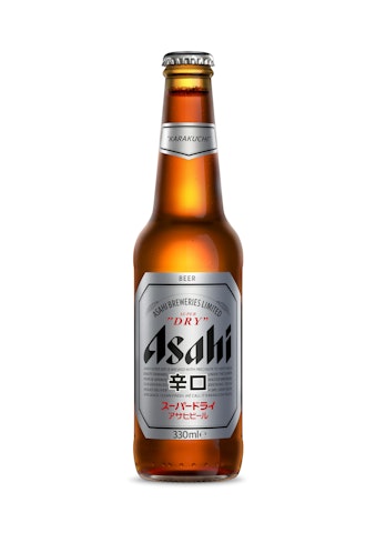 Asahi Super Dry lager 5,2% 0,33l