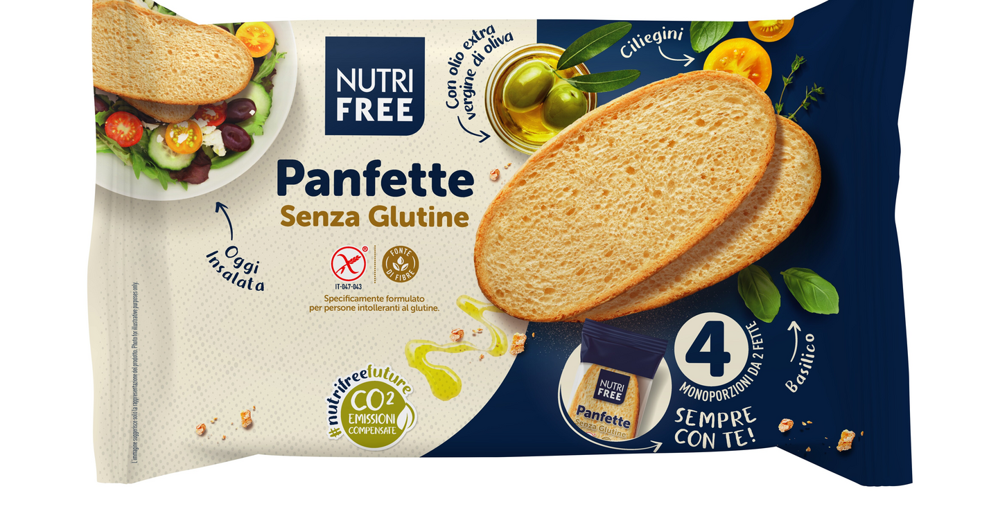 Nutrifree panfette viipaloitu leipä 300g gluteeniton