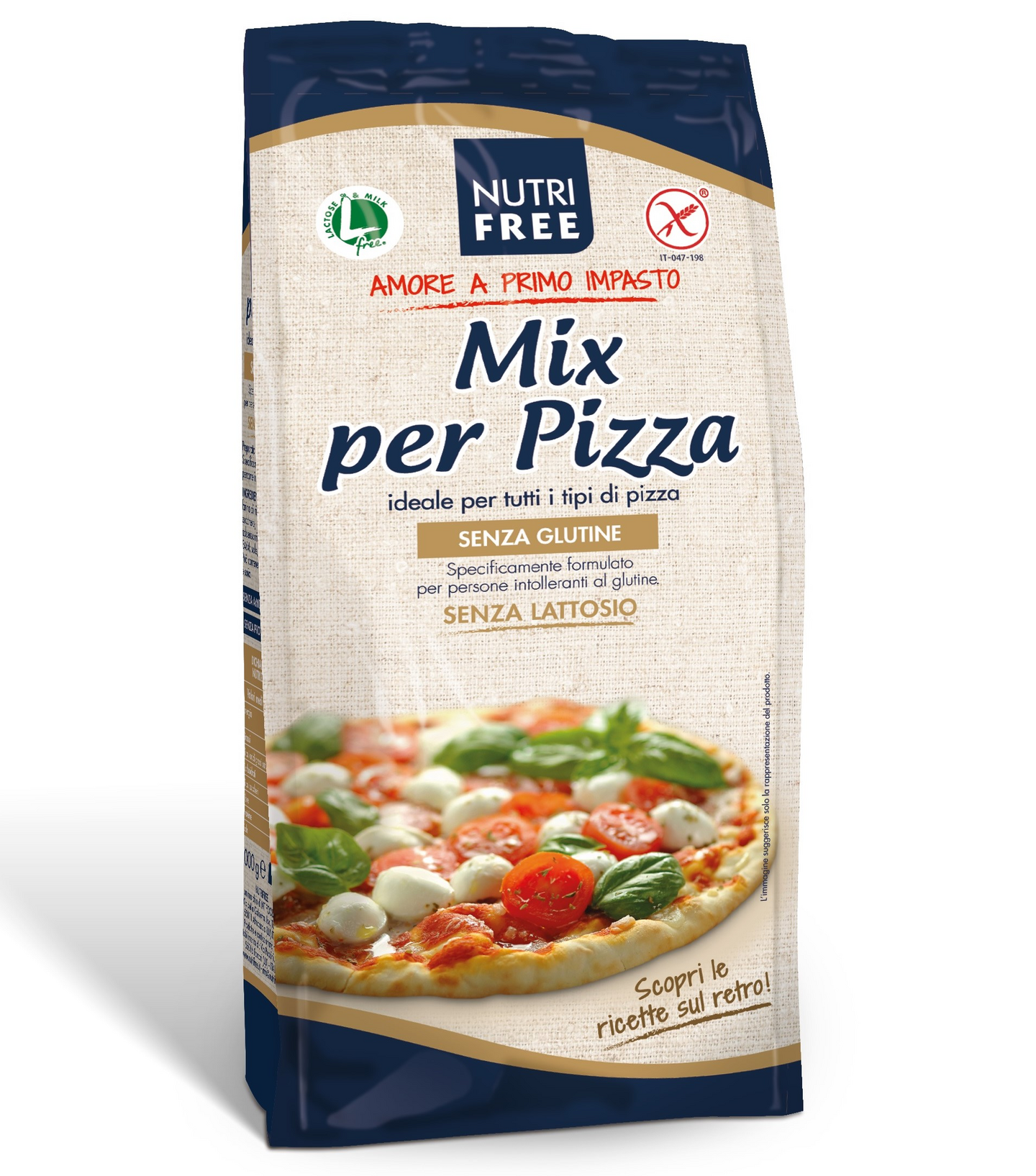Nutrifree Mix per Pizza gluteeniton pizzajauhoseos 1kg