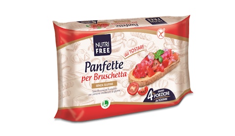 Nutrifree Panfette Bruschetta gluteeniton viipaleleipä 300g