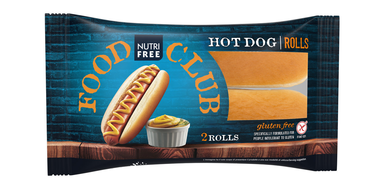 Nutrifree Gluteeniton Hot Dog sämpylä 2kpl/65g