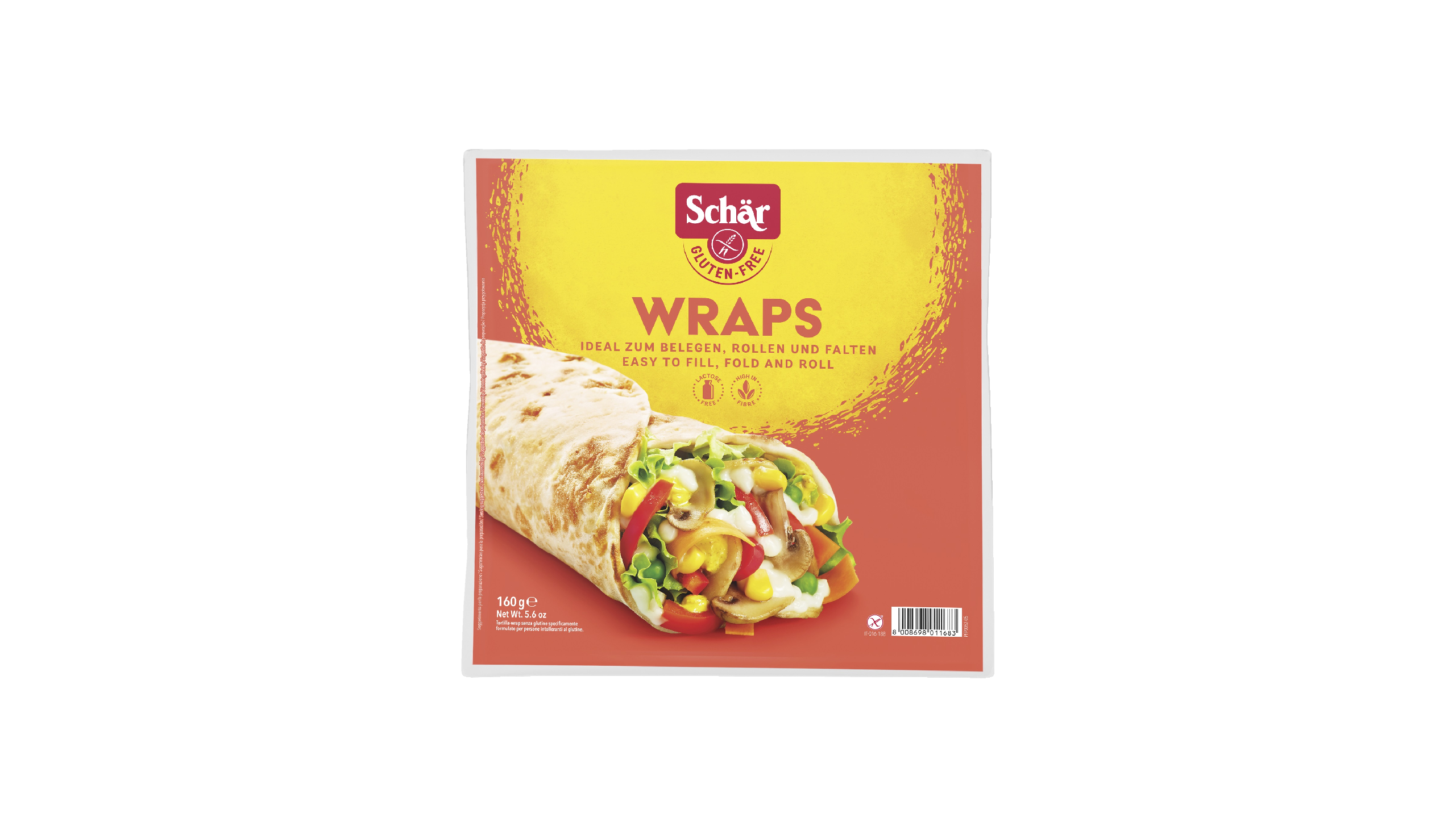 Schär wraps 2kpl/160g gluteeniton