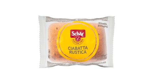 Schär Ciabatta-rustica 50g gluteeniton pakaste