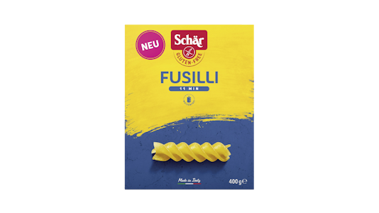 Schär Fusilli pasta gluteeniton 400g