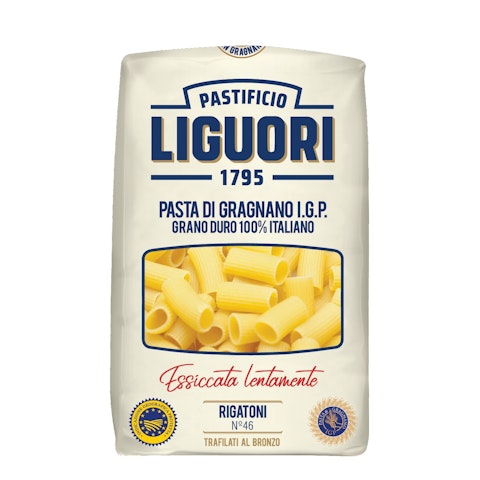 Liguori Pasta di Gragnano I.G.P. Rigatoni No.46 500g