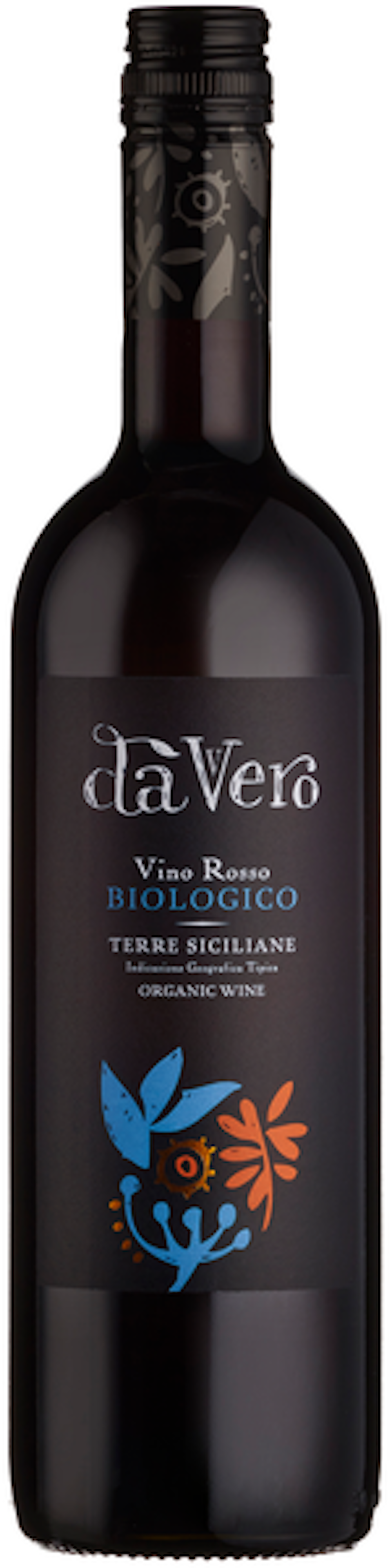 Da Vero Rosso Biologico 75cl 13,5% — HoReCa-tukku Kespro