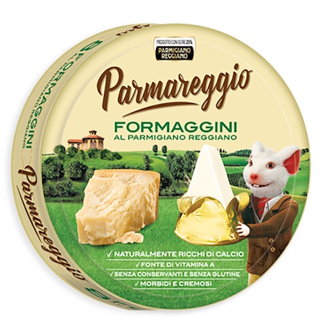 Parmareggio Formaggini sulatejuustopalat 140