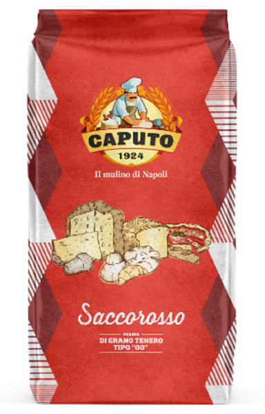 Caputo pizzajauho Saccorosso 00-jauho 25kg