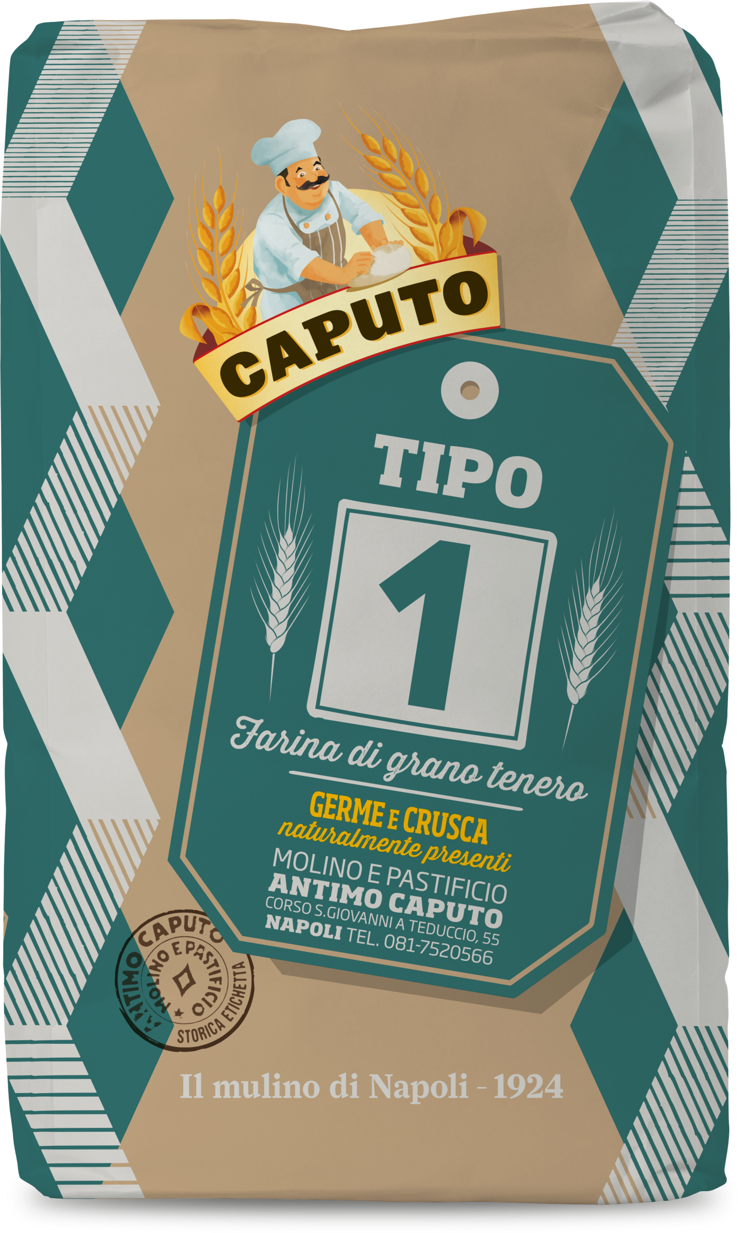 Caputo Tipo 1 pizzajauho 25kg W250-270