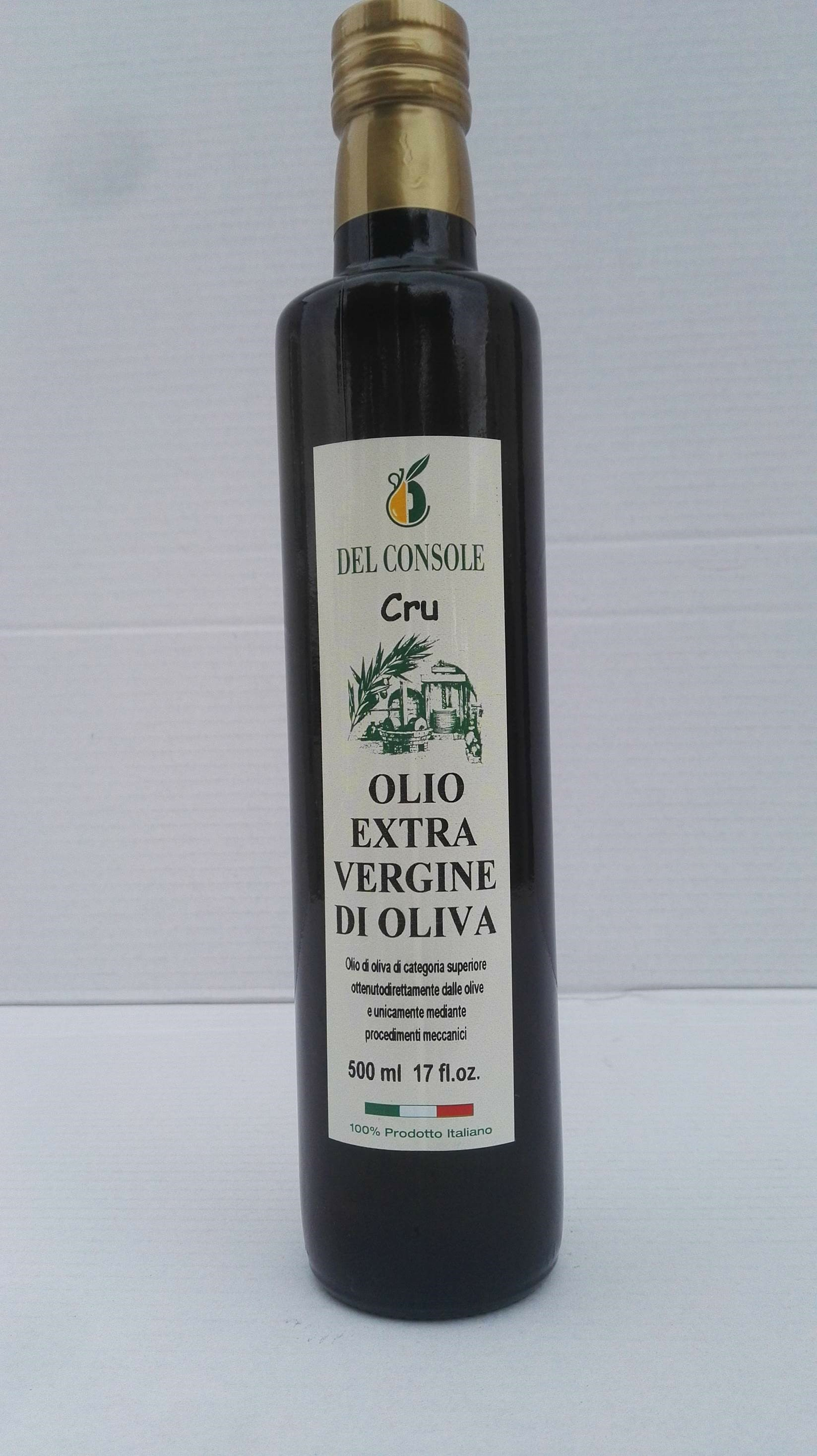 Del Console extra neitsytoliiviöljy 500ml cru