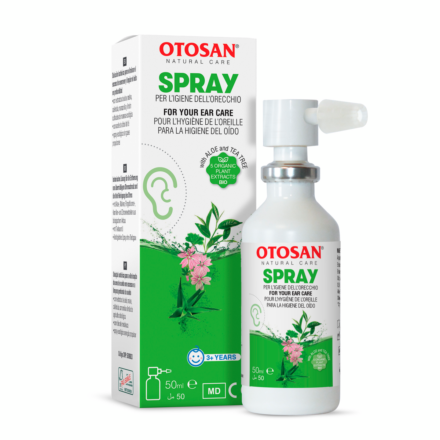 Otosan Korvanpuhdistussuihke 50ml