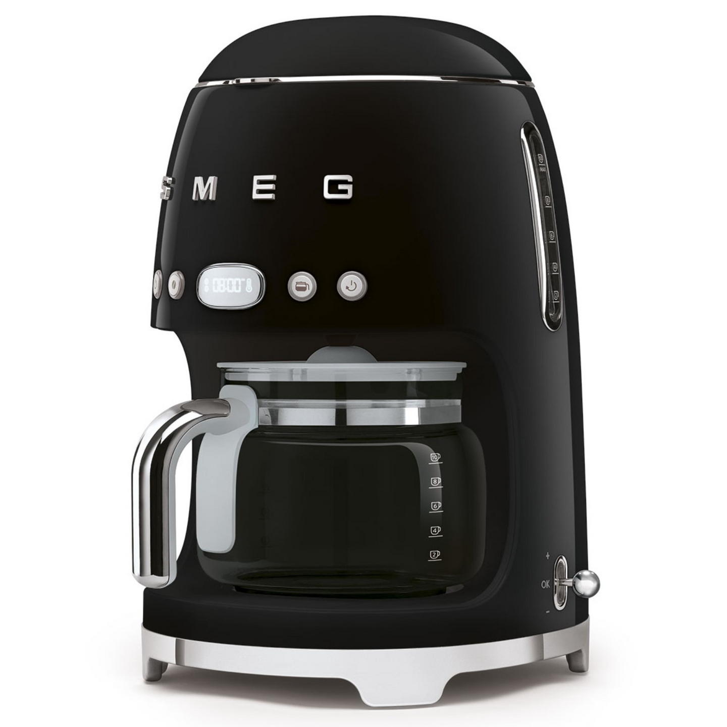 Smeg 50's style DCF02BLEU -kahvinkeitin, musta