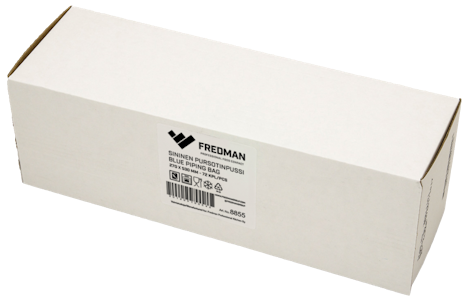 Fredman pursotinpussi sininen 270x530mm 72kpl