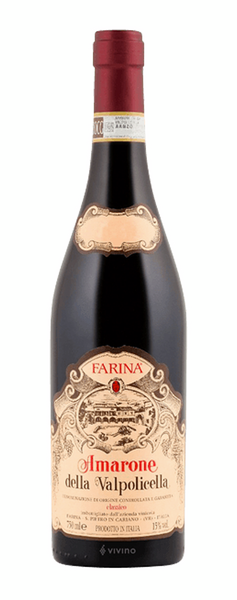 Farina Amarone della Valpolicella Classico 75cl 15%