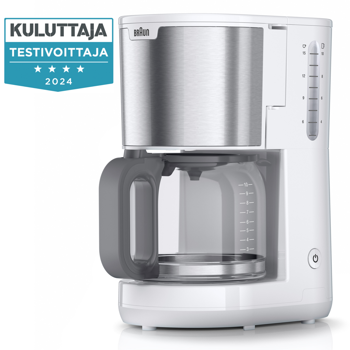 Braun PurShine KF1500WH -kahvinkeitin