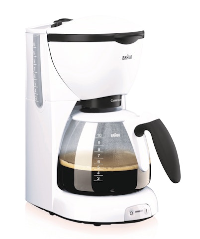 Braun CaféHouse Pure Aroma KF520.1 kahvinkeitin valkoinen