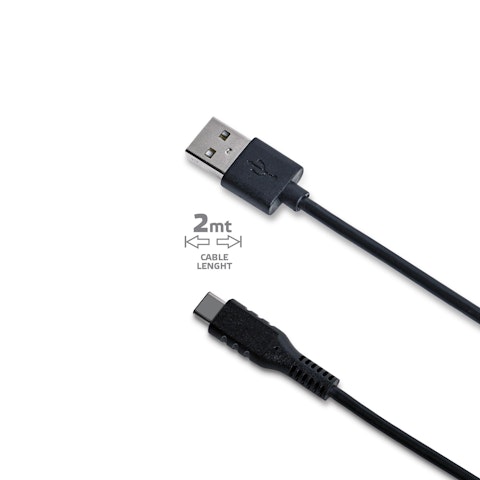 Celly USB-C-kaapeli 2m musta