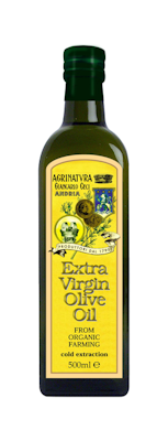 Agrinatura Luomu extra neitsytoliiviöljy 500ml
