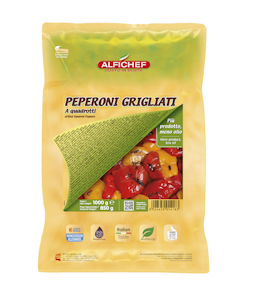 Alfichef Grillattu paprikapalasekoitus 1000g/850g säilykepussi