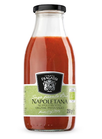 Fragassi Luomu Napoletana napolilaistyylinen tomaattipastakastike 250g