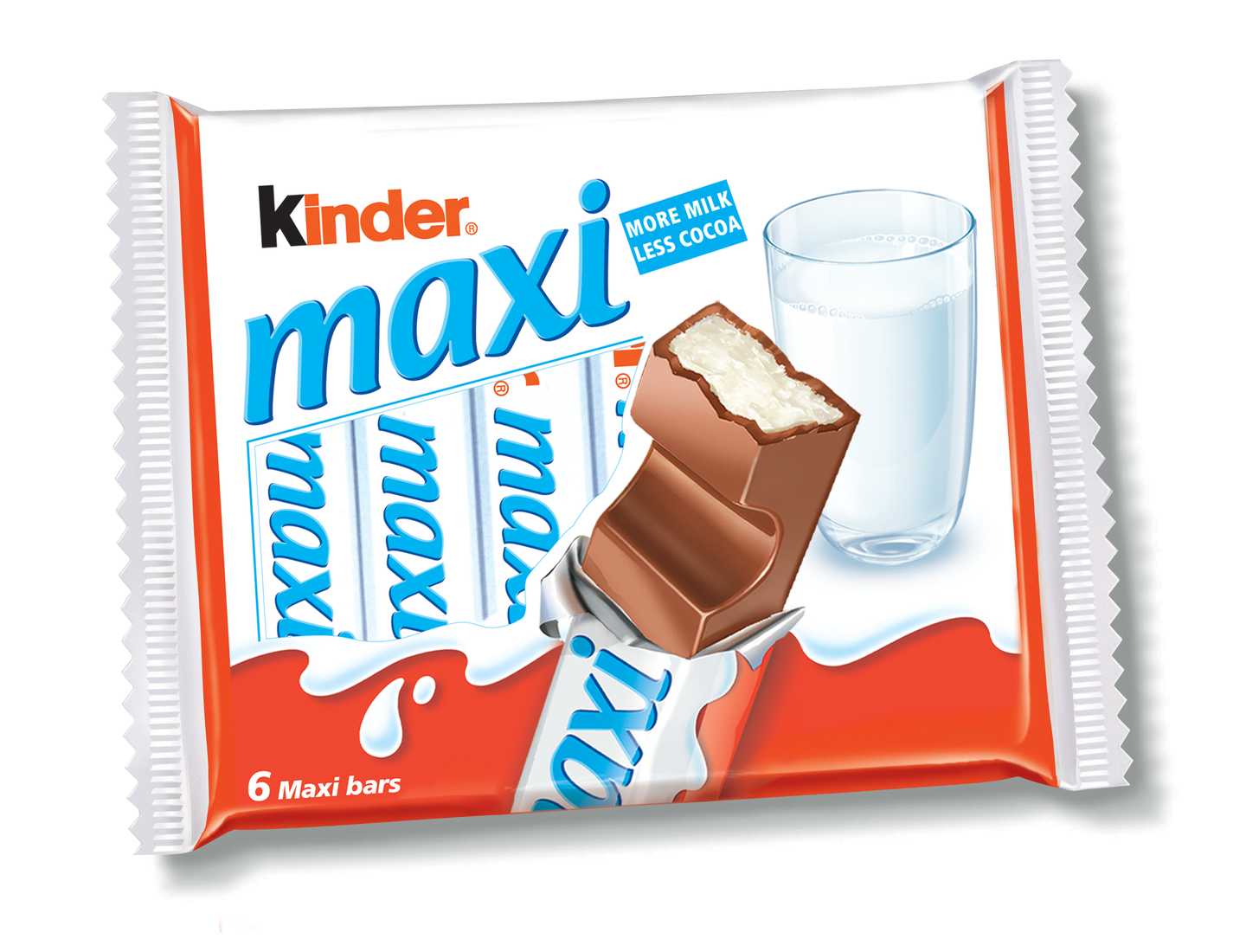 Kinder Maxi suklaapatukka 6x21g