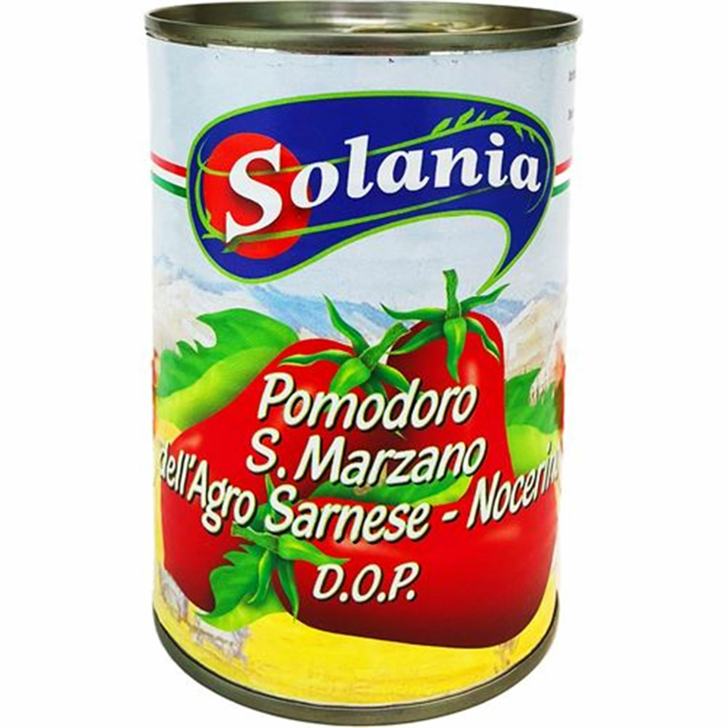 Solania Kokonaiset San Marzano D.O.P. kuoritut tomaatit 400g