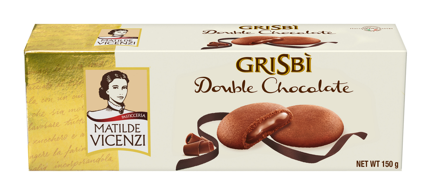 Vicenzi Grisbi suklaaatäyte keksi  150g